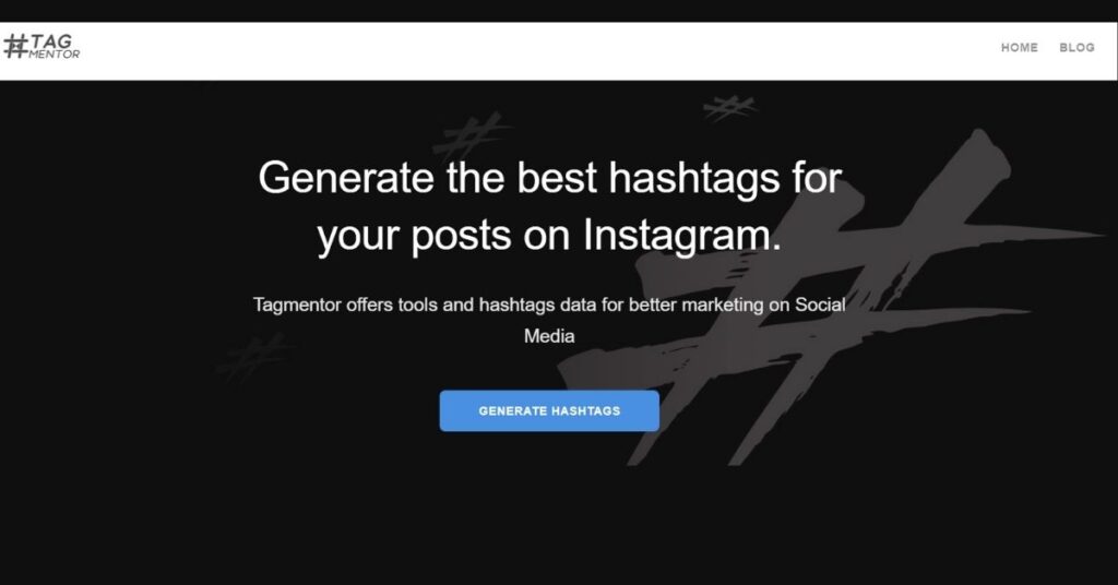 tagmentor best instagram tool for generating hashtags