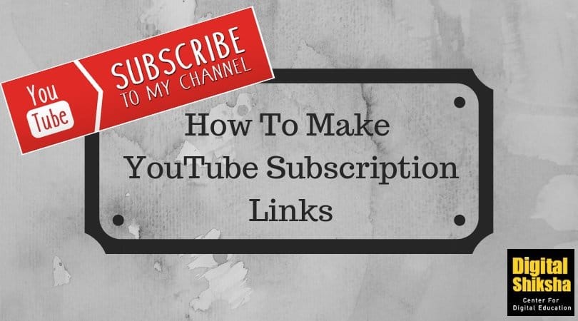 YouTube Subscription Links